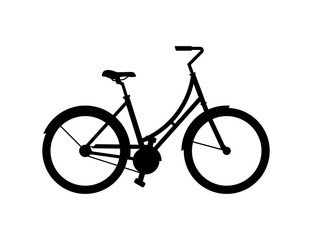 Fototapeta na wymiar Dutch Bike. isolated on white background
