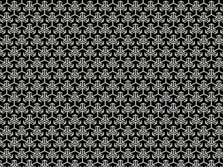 Arrows abstract black white pattern vector illustration