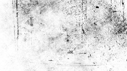 White scratched grunge background, old film effect for text