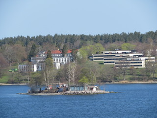 Morgenstimmung in den Sch&auml;ren vor Stockholm