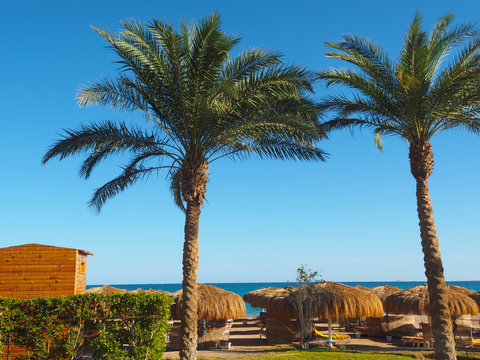 Ägypten - Hotelstrand in Soma Bay