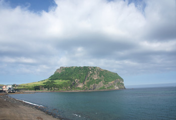 Fototapeta premium Korea Jeju island beach Seongsan beach