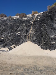 Cascata di sabbia