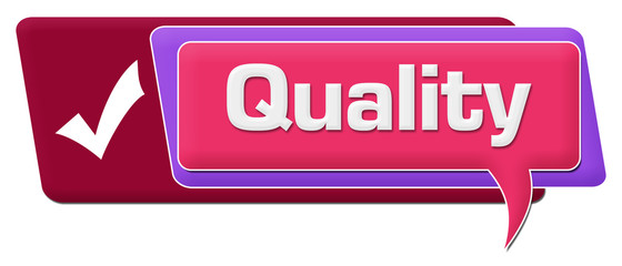 Quality Pink Purple Comment Symbol Horizontal 