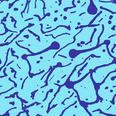 Abstract background with brush strokes. Vector seamless pattern. Hand drawn texture. Modern Textured Brush Stroke.