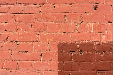 old red brick texture as background or Wallpaper design