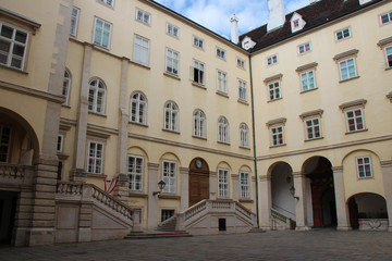 Fototapeta na wymiar hofburg palace - vienna - austria