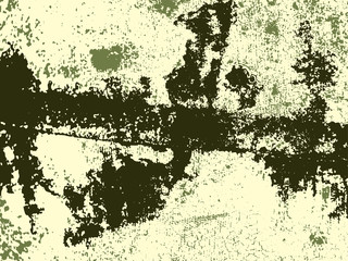 Fototapeta premium Abstract grunge vector background. Color handcrafted composition of irregular graphic elements.