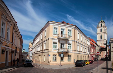 Naklejka na ściany i meble Vilnius Old Town