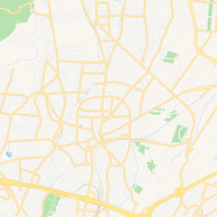 Acharnes, Greece printable map