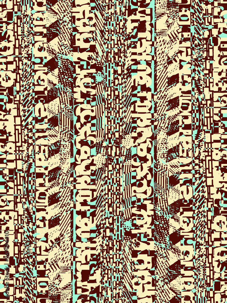 Aufkleber abstract grunge vector background. color composition of irregular overlapping graphic elements.