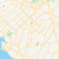 Nea Smyrni, Greece printable map