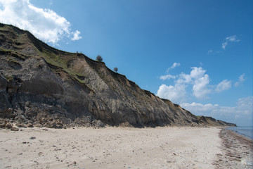 Cliff at the Baltic Sea - Stohl - Schleswig Holstein - Germany