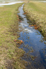 Bach bei Andermatt, Uri, Schweiz