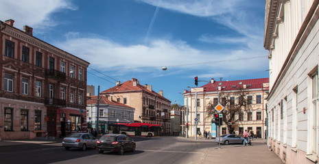 Street in Vilnius Old Town