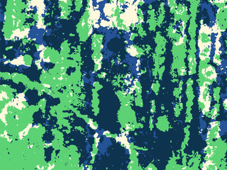 Fototapeta premium Abstract grunge vector background. Color handcrafted composition of irregular graphic elements.