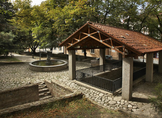 Old square in Sighnaghi. Kakheti. Georgia