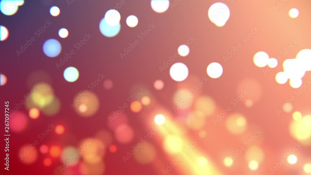 Aufkleber abstract gradient with highlights and bokeh particles background, 3d rendering romantic or spring ba