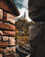 Ancient castle on the hill