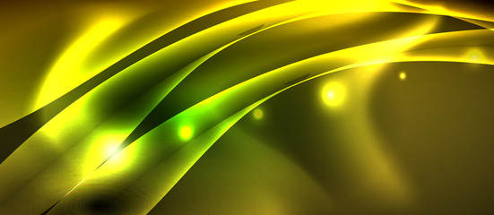 Glowing shiny light abstract background