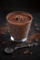 Porridge graine de chia chocolat