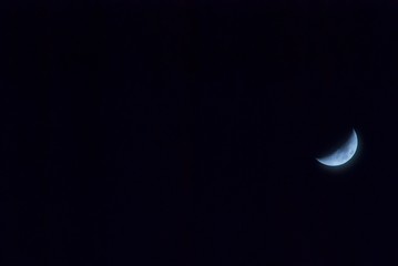 Obraz na płótnie Canvas 幻想的な月のクレーター