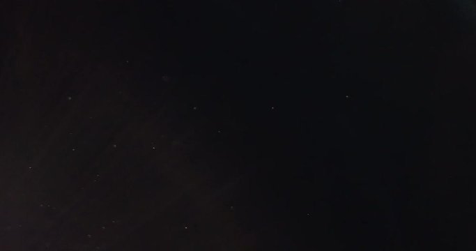 Blinking Lens Flares With Dust