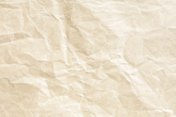 crumpled brown background paper texture