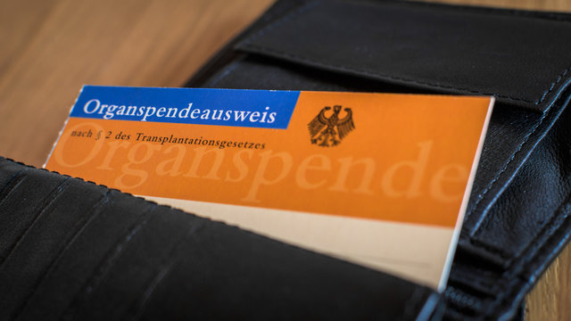 Organspendeausweis