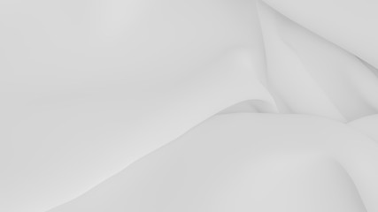 Fototapeta premium Biały streszczenie elegancki bakground High key. białe tło satynowe lub jedwabne. białe tło tkaniny cyfrowe. biała tekstura.