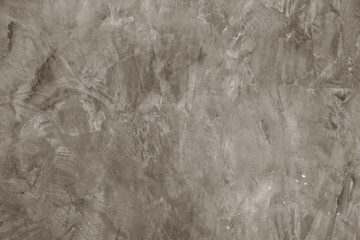 Naklejka premium Background or wallpaper and texture of dark surface wall bare cement skim coat loft style for interior or exterior.