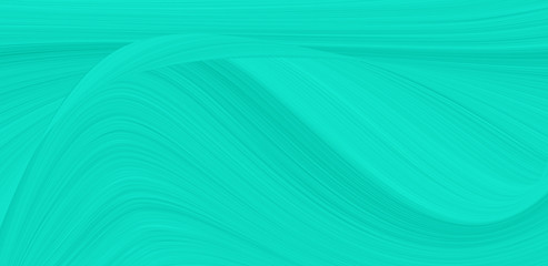 Blue 3 d background with illustration of waves and lines with a gradient of pastel colors. The texture of the marble panoramic size for various purposes.