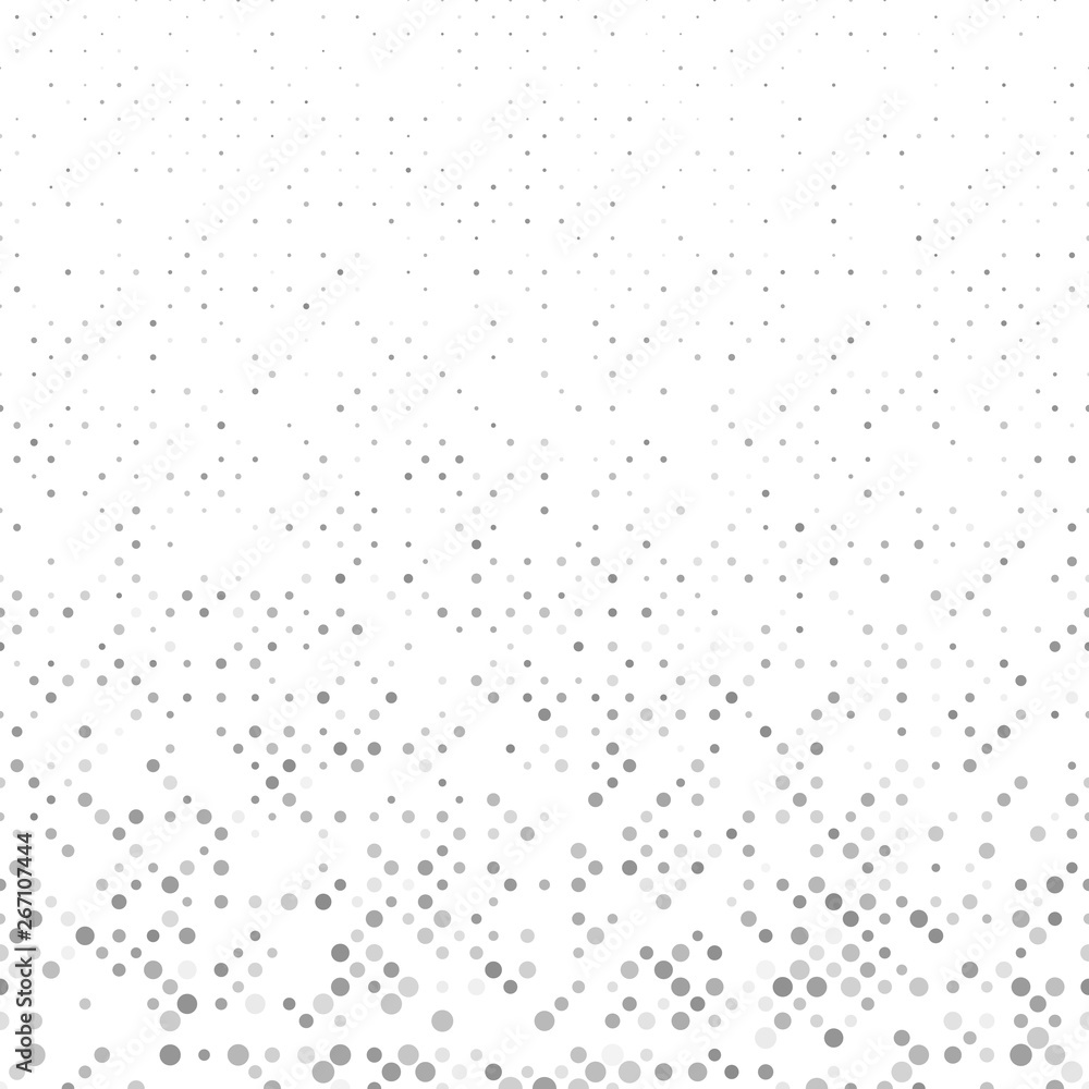 Poster grey repeating abstract circle pattern background - vector graphic design