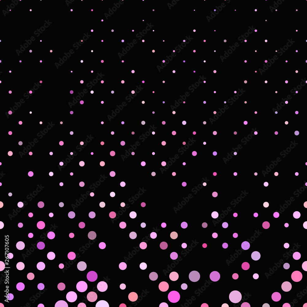 Poster geometrical dot pattern background - design with small circles