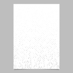 Grey abstract circle pattern brochure background - vector stationery template design