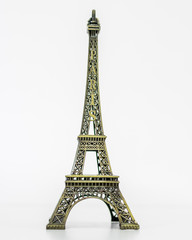 Fototapeta na wymiar Eiffel tower miniature