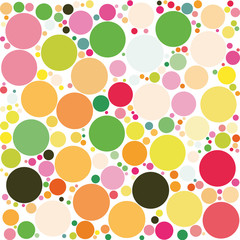 Abstract Colorful Dots Background Design