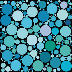 Abstract Colorful Dots Background Design