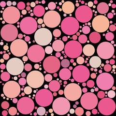 Abstract Colorful Dots Background Design
