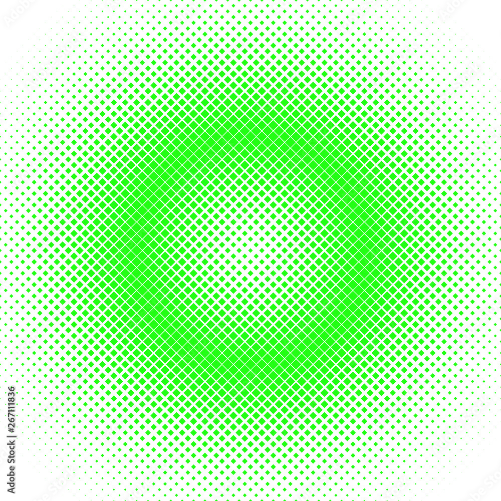 Poster halftone diagonal square pattern background design - abstract vector illustration