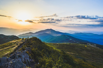 Panorama Bieszczad 