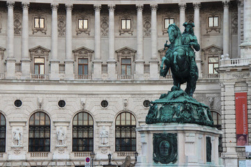 Obraz premium palace (neue burg) in vienna (austria)