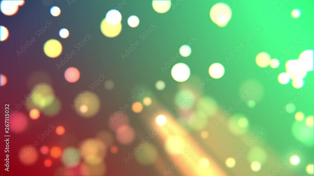 Aufkleber abstract gradient with highlights and bokeh particles background, 3d rendering romantic or spring ba