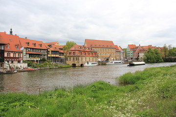 Fototapeta na wymiar Alstadt In Bamberg
