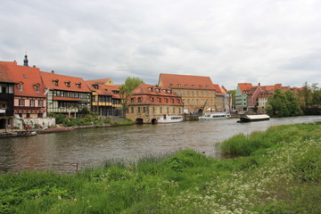 Fototapeta na wymiar Alstadt In Bamberg