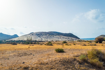 Landscape of Cabo de Gata, Spain