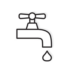 water tap icon- vector illustration