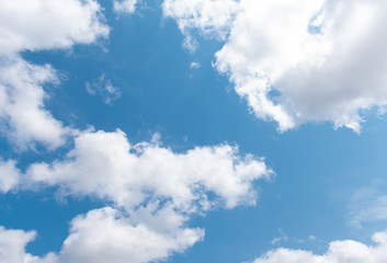 Obraz na płótnie Canvas Blue sky with cloud