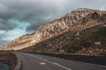 Tryfan Peak and the A5