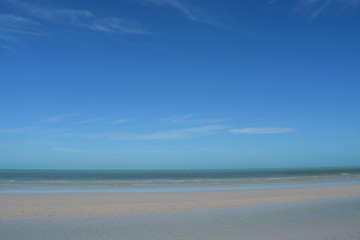 La tranquilidad de la playa